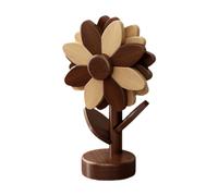 3x Tovagliette in Legno, Tappetino Isolante, Sottobicchieri in Legno,