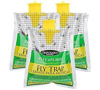 3X Trappola per mosche, 3X attrattivo, Trappole per mosche da esterno, Trappola per mosche della frutta, Trappola per mosche della frutta per la cucina, per Esterno, Interno, Giardino, Cucina