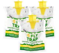 3X Trappole per mosche da esterno,3X attrattivo,Trappola mosches esternos