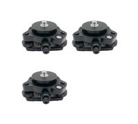 3X Tribraco con Piombo Ottico e Supporto Adattatore Basamento GPS con Vite Girevole per Montaggio 5/8 Pollice X 11 per Stazione Totale GPS GNSS B