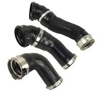 3X Turbo Tubo Intercooler Per BMW 5 Serie E60 535D 11617797698-11617799401