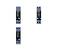 3X TUYA WIFI Misuratore di Energia Montaggio su Guida DIN Voltmetro Digitale Amperometro Wattmetro AC 100-290V Misuratore di Potenza KWh Controllo