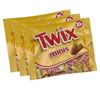 3X Twix Minis Barrette al Cioccolato a Latte, Biscotto e Mou 227g