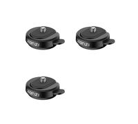 3X Ulanzi Quick-Release Basic Kit/Backpack Clip for Travel Photography Action Cameras Adapter with 1/4inch Thread CK01