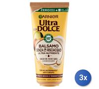 3x Ultradolce Garnier Balsamo 200 Ml. S/Risciaquo Nutr. Avo