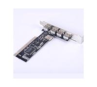 3X USB 2.0 4 Porte 480 Mbps Ad Alta Velocità VIA HUB PCI Controller Card Adapter Schede PCI per Vista Windows ME XP 2000 98 SE