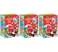 3X Valfrutta Triangolini Succhi di Frutta per Bambini al gusto di Pesca 100% Naturale, Scatola 8x100ml
