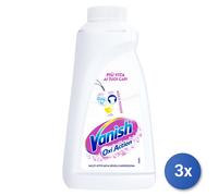 3x Vanish Smacchiatore Tessuti Gel 500 Ml. Bianco Oxy Made In Italy