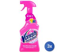 3x Vanish Smacchiatore Tessuti Trigger 725 Ml. Oxy