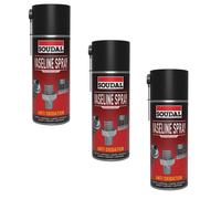 3x Vasellina Spray 400ml Lubrificante Spray Grasso Soudal Grasso Spray 360 °