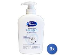 3x Venus Sapone 250 Ml. Neutro