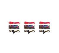 3X VER018 PRO PCI-e Riser Card Cavo USB 3.0 018 PCI Express 1X A 16X Extender PCIe Adattatore per BTC Mining(Rosso)