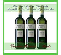 3x Verde Ca' Ruptae, Verdicchio dei Castelli di Jesi Classico Superiore doc, 0,75 l. Cantina Moncaro, Marche
