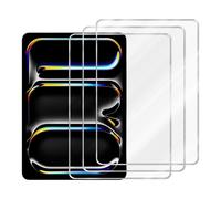 3x Vetro temperato Pellicola Prottetiva per Apple iPad 13 Pro 2024 Proteggi