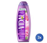 3x Vidal Bagno 500 Ml. Sensual Touch Made In Italy