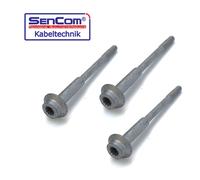 3X Vite Supporto Iniettori Per Audi Porsche VW V6 TDI WHT004923