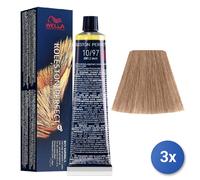 3x Wella Koleston Perfect Me+ Rich Natural 10/97 60Ml