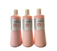 3X Wella Professional Shinefinity Glaze Attivatore Bottiglia 2% 1 L Nuovo (362)