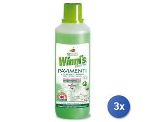 3x Winni'S Pavimenti 1000 Ml. Igienizzante