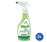 3x Winni'S Vetri E Multiuso 500 Ml. Trigger