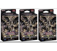 3X YUGIOH DARK WORLD STRUCTURE DECK (SIGILLATO IN FABBRICA) NUOVO