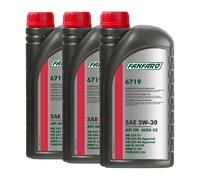 4x1 Liter FANFARO 6719 5W-30 Olio motore VW 504.00, 507.00