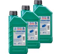 3X1 Litro LIQUI MOLY BIO Olio Per Catene Di Sega 1280 Olio Per Catene Di Sega