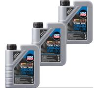 3X1 Litro Original Liqui Moly 3755 Top Tec 4600 5W-30 Olio Motore
