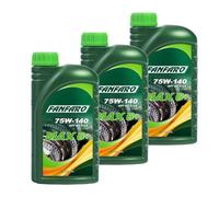 4 (4x1) Litro SAE 75W-140 GL5 Ls Fanfaro MAX6 + Olio Ingranaggi / Asse / Limited