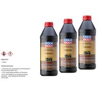 3X1 Litro Originale Liqui Moly 1127 Confezione Olio Centrale Idraulico