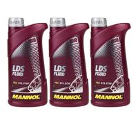 3X1 Litro Originale MANNOL Liquido Idraulico LDS Fluid