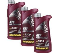 3x1 Litro Originale MANNOL MN8210-4ME Atf Multivehicle Cambio Automatico Oil