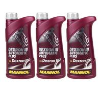 3X1 Litro Originale MANNOL Olio Del Cambio Automatico Dexron III Automatic Plus