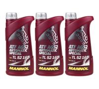3X1 Litro Originale MANNOL Olio Per Cambio Automatico ATF AG52 Speciale
