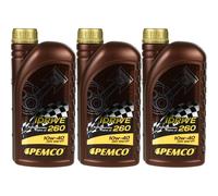 4 (4x1) Litro Pemco SAE 10W-40 idrive 260 Olio Motore Classic