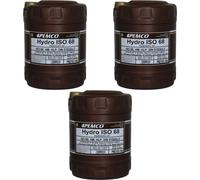 3X10 Litri PEMCO Olio Idraulico ISO 68 Hydro HLP 68