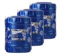 3x10 Litro Mannol Energy Combi Ll 5W-30 olio motore MN7907 Api Sn Acea C3