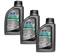 3x1L Bel-Ray Si-7 Sintetico 2T Olio Misto Motore Completamente Moto Cross