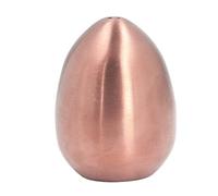 3x2.2in shaker di uova, shaker di sale in acciaio inossidabile, 3 buche per il design di condimento da cucinaucina per il banchetto per barbecue esterno (rosegold)
