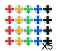 3x20 pezzi Palline da golf adesive con chiusura a strappo per adulti e ragazzi,