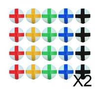 3x20 pezzi Palline da golf adesive con chiusura a strappo per adulti e ragazzi,