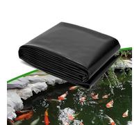 3x3.0m Fodera Laghetto Flessibile 0.2mm Spessore Pesci di Grandi Dimensioni LinerFacilmente Pieghevole Membrana Orticola in Politene per Fontana da Giardino Esterno(3x4.0m)