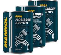 3x300ml mannol 9991 Oiladditiv Molibden Supplemento MOS2 per Olio