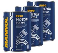 3x300ml Originale Mannol Olio Additivo 9990 Motor Doctor Oil Additive