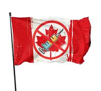 3x5 Bandiera Anti Vax Bandiera Anti Vax Vaxxer Svegliati alla Realtà Bandiera Canada Bandiera Anti Vax Anti Vax Bandiera NoMandates Ferma la Tirannia Bandiera Bandiera Vaccini Gratuiti
