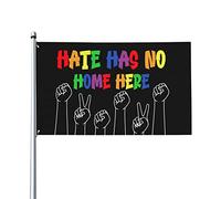 3x5 Black Lives Matter Bandiera Blm L'odio non ha casa qui L'amore è amore Bandiera dell'orgoglio LGBT La scienza è reale La gentilezza è tutto Sii gentile Bandiera dell'autismo Diritti delle donne Ne