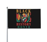 3x5 Decorazione del mese della storia nera Bandiera afro-americana 19 giugno 1865 Bandiera dell'indipendenza per esterni Le vite nere sono ancora importanti Bandiera senza supporto per bandiera