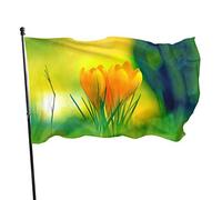 3x5 Ft Bandiera Decorativa per Esterni Grande Bandiera da Giardino Bellissimo ano Giallo Bandier