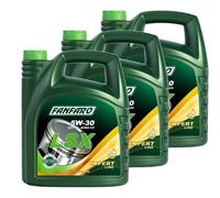 3x5 Litri FANFARO LSX 5W-30 API SN ACEA C3 Olio Motore Longlife-Motore