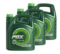 3x5 Litri FANFARO Olio Motore PDX 5W-40 API SN/SM/CF Olio Motore